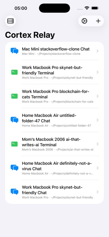 Cortex Relay settings
